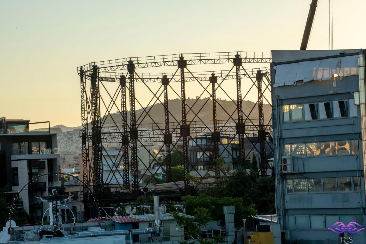 Ferienwohnung Luxury Penthouse With Acropolis View And Jacuzzi Athen Exterior foto